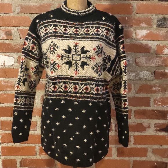 Jones New York Sweaters - Jones New York Sport handknit large wool and acrylic sweater